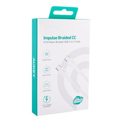 Aukey Nylon Braided USB-C to USB-C 0.9m Cable CB-CD45 at TechXpress