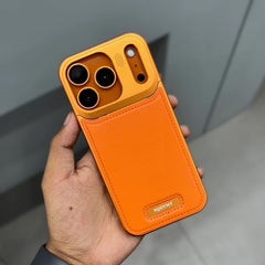 Metal MagSafe Perfume Leather Case