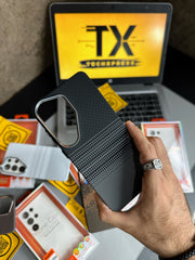 Luxo Pitaka Black Grey Lined-S26 Ultra