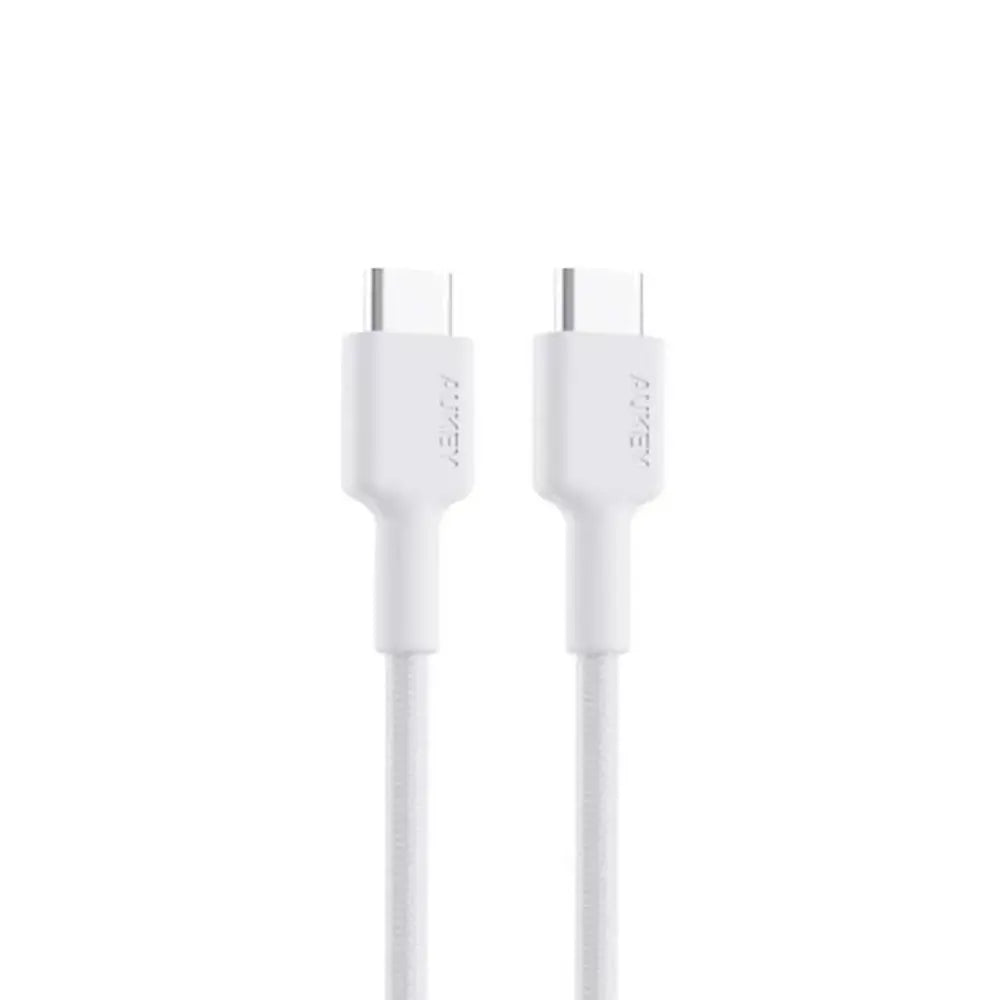 Aukey Nylon Braided USB-C to USB-C 0.9m Cable CB-CD45 at TechXpress