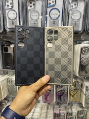 Diamond Pattern Carbon Case