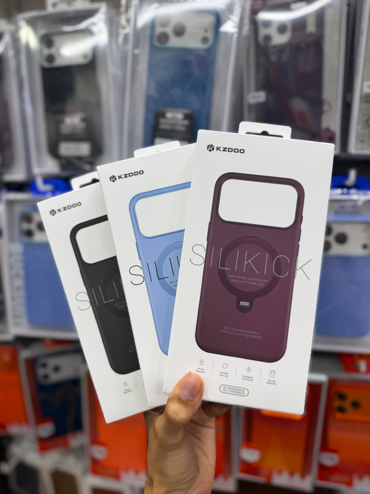 Kzdoo Silikick Premium Silicone Cases-18 Series