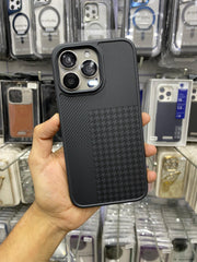 Woven Pattern Carbon Case-15 Pro Max