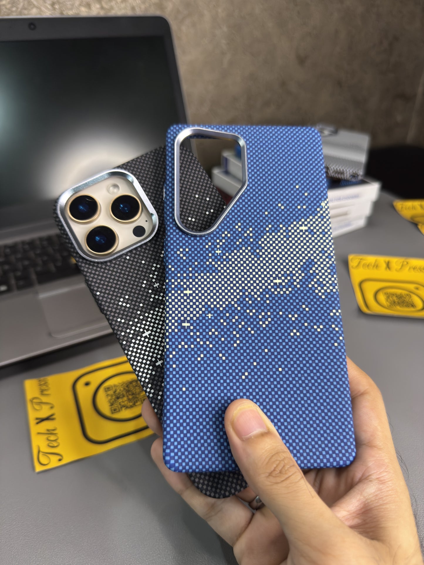 Luxo Life Case- Blue Galaxy