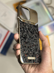 Premium Metallic Carbon Case