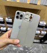 Kzdoo Natural Titanium Air Skin-Iphone 15,16 Series