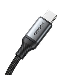 30W 3-in-1 Fast Charging Cable ( Type-C To L+C+M ) 1.2M Black