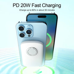 JOYROOM JR-W030 20W Magnetic Wireless Power Bank with Ring Holder 6000mAh at TechXpress