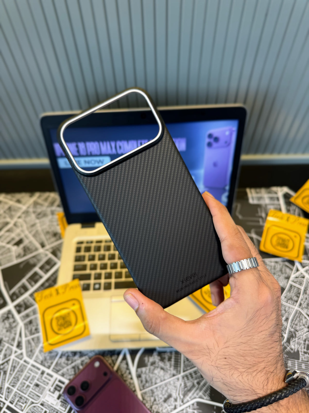 X-Level Nano Fibre 600D Carbon Case-18 Series