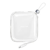 JR-L008 Cutie Series Power Bank with Kickstand 10000mAh - White