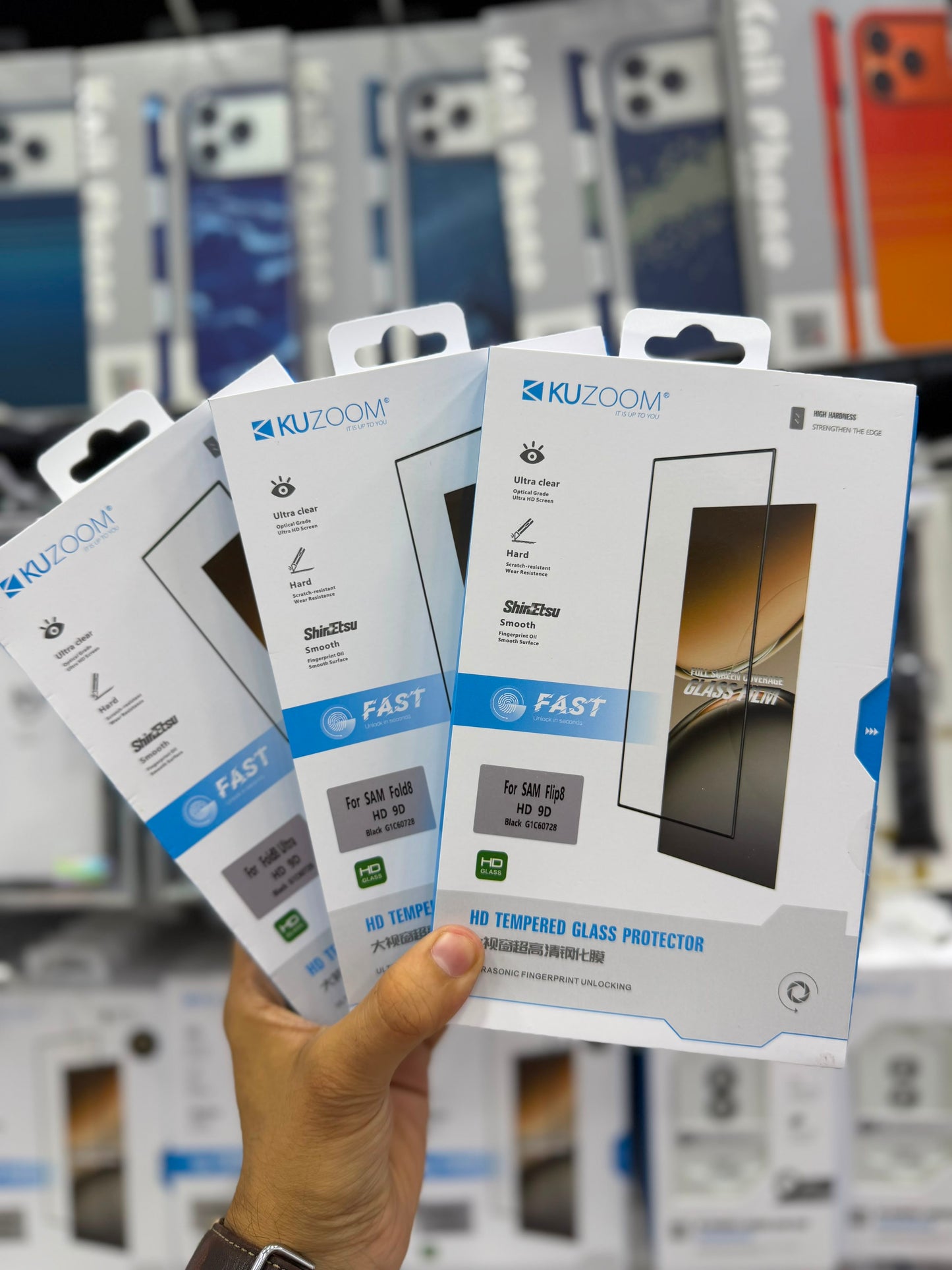 Kuzoom HD Glass-Fold 8