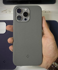 Spigen Iphone Mag Armor Case-Natural Titanium