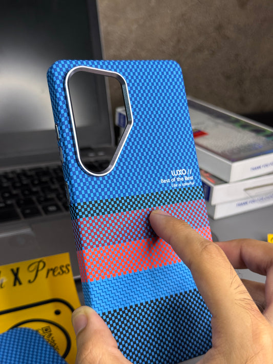 Luxo Life Case-Blue Designed-Samsung Series