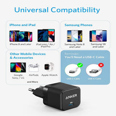 Anker 20W PowerPort III Cube USB-C PD Charger