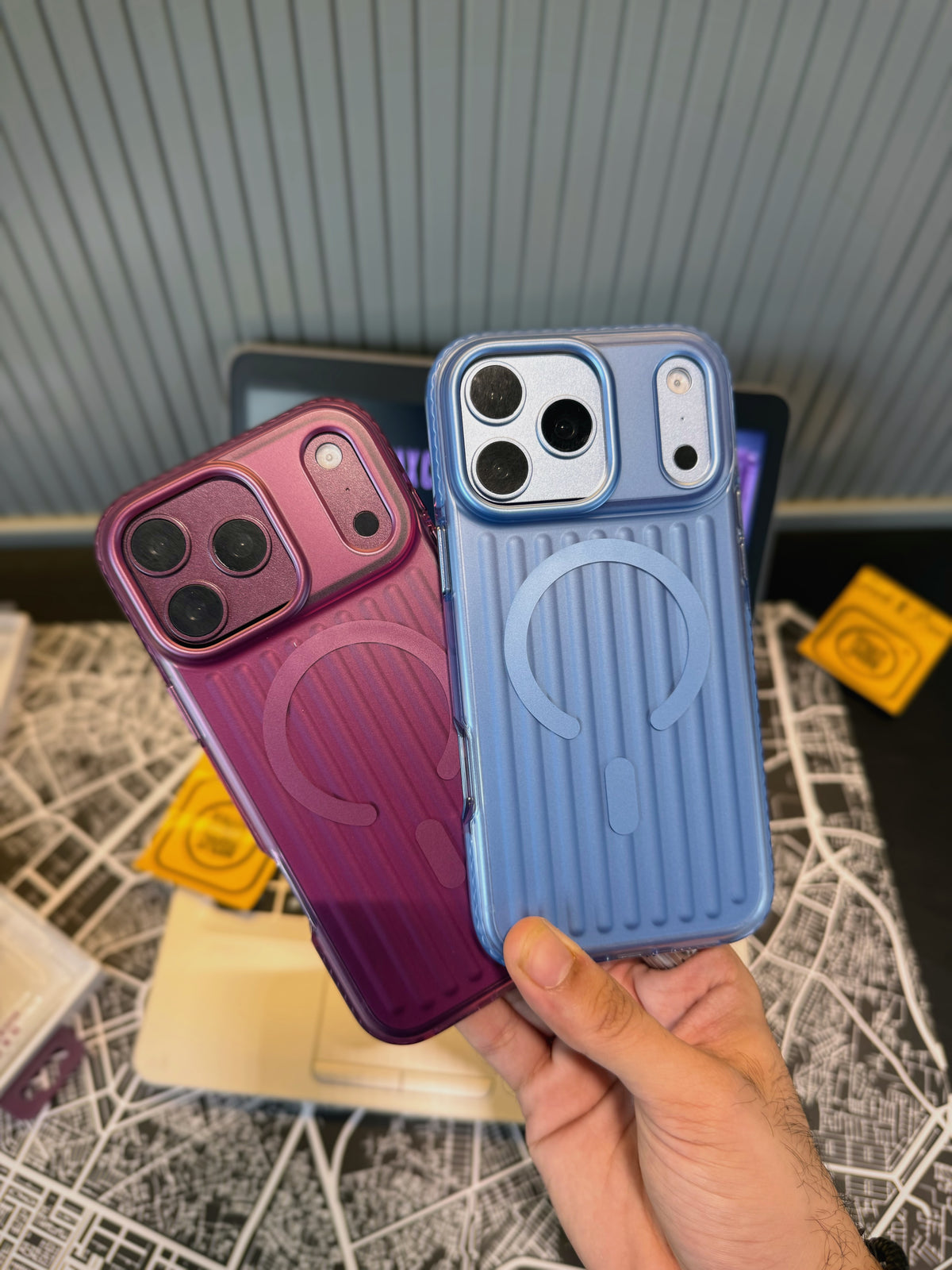Bucksuiti Corrugated Magsafe Cases-18 Series