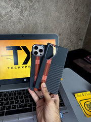 Luxo Life Case- Black & Red Printed