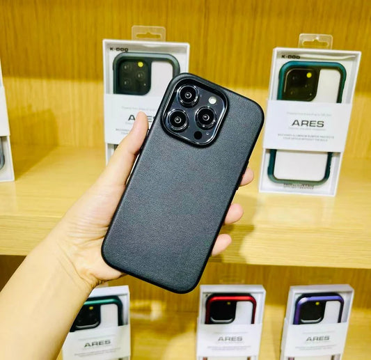 Kzdoo Black Leather Noble-Iphone Series