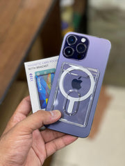 Clear Acrylic Transparent MagSafe Wallet