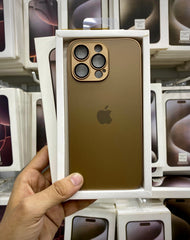 Desert Titanium Ag Glass Case