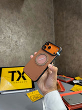 Young Kit Leather With Stand Cases-17 Pro Max