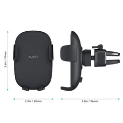Aukey HDC48 Car Air Vent Phone Holder Strong Suction Easy One Touch Lock/Release