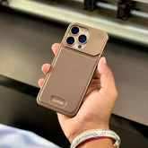 Metal MagSafe Perfume Leather Case