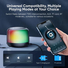 JR-ML03 JOYROOM Transparent Bluetooth Wireless Speaker with Light