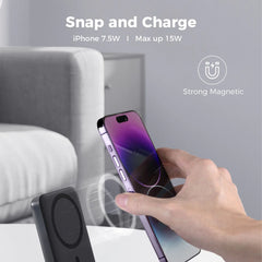 Aukey MagLink 10000mAh Magnetic Wireless Charging Power Bank at TechXpress