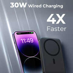 Aukey MagLink 10000mAh Magnetic Wireless Charging Power Bank at TechXpress