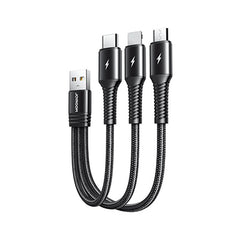 Joyroom S-1230G4 3 In 1 Charging Cable (Iphone + Type C + Micro) 1.2M