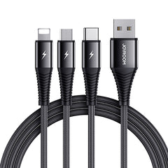 Joyroom S-1230G4 3 In 1 Charging Cable (Iphone + Type C + Micro) 1.2M
