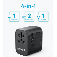 Anker PowerExtend 30W Wall Charger with Travel Plug at TechXpress