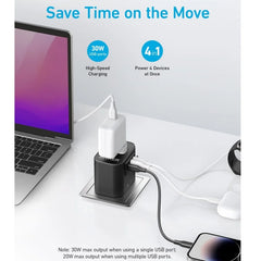 Anker PowerExtend 30W Wall Charger with Travel Plug at TechXpress