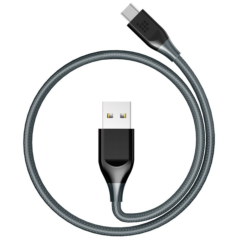 Tronsmart ATC6 Black Braided Nylon 3ft Type-C Cable at TechXpress
