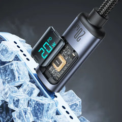 Joyroom S-CL020A16 USB C To Lightning Cable 20W 1.2m with LED Display