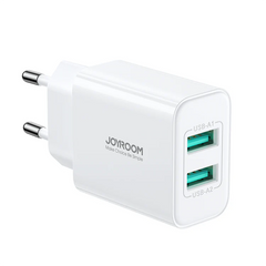 JR-TCN04EU 2.1A 2USB Charger-White(EU)