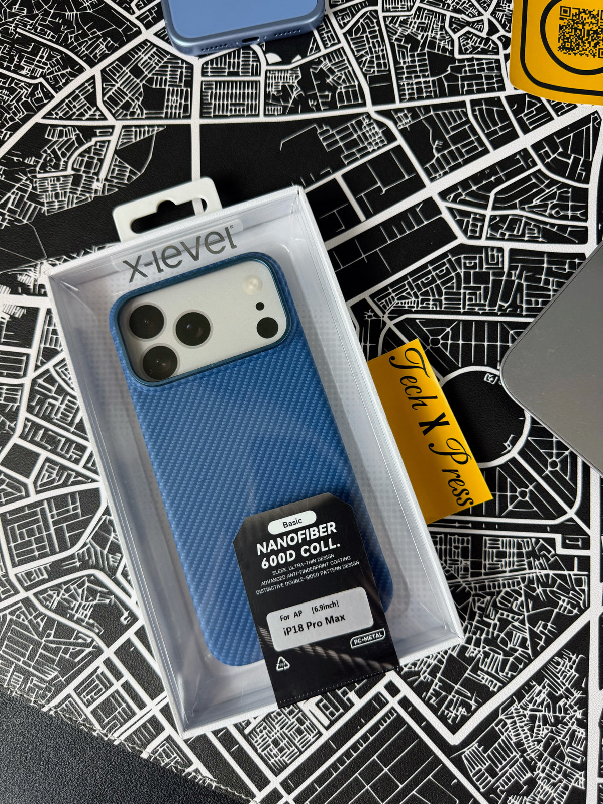 X-Level Nano Fibre 600D Carbon Case-18 Series