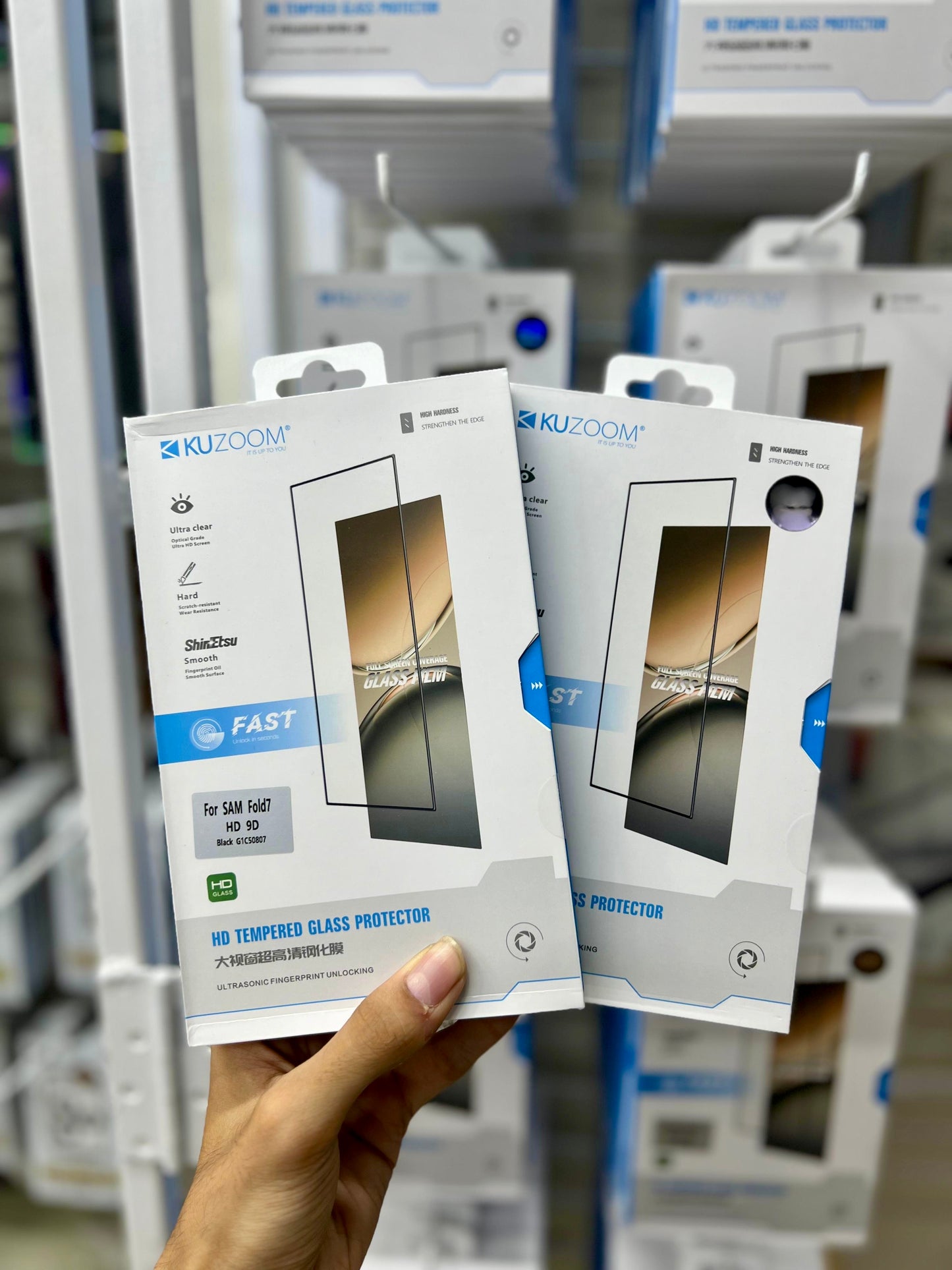 Kuzoom Fold 7 HD Glass