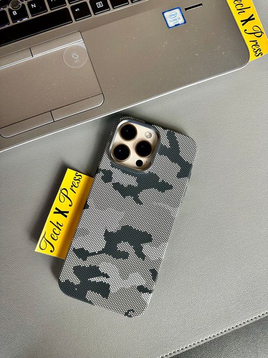 Luxo Life Case- Army Camo-16 Pro Max