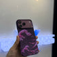 Knit Pitaka Burgundy Sea Waves Case-18 Series