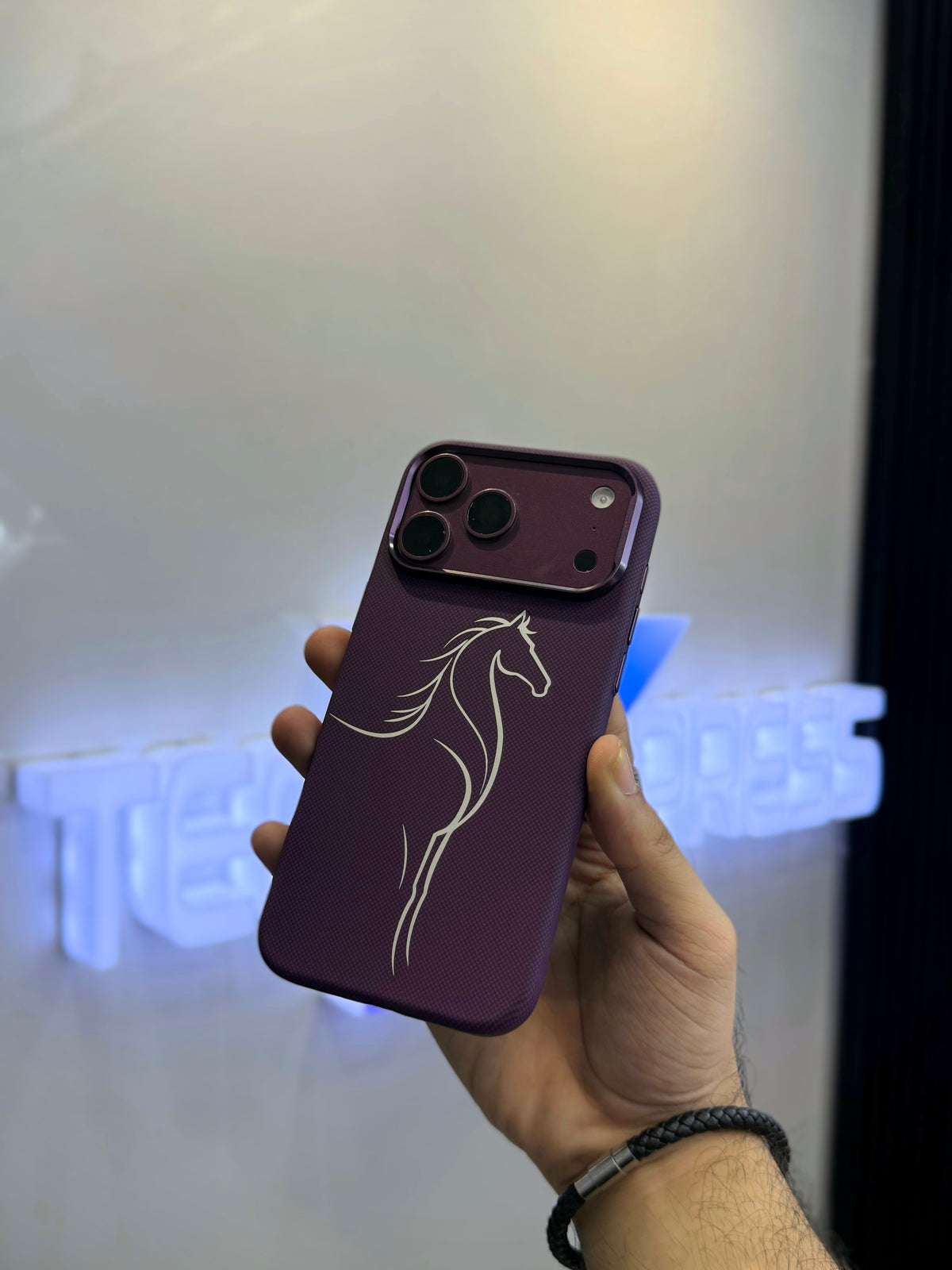 Luxo Pitaka Burgundy Stallion-18 Series