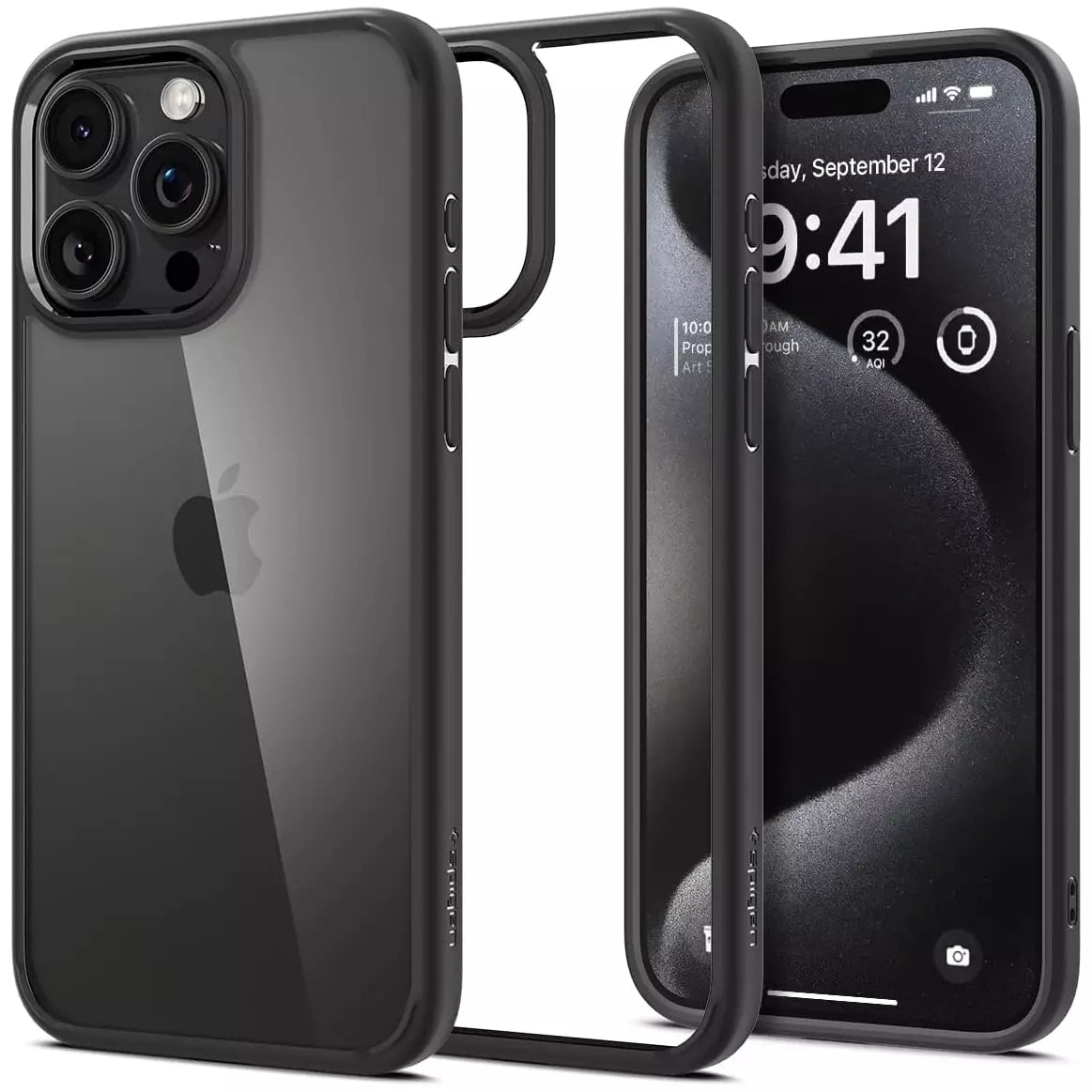 Spigen Ultra Hybrid Case-Matte Black
