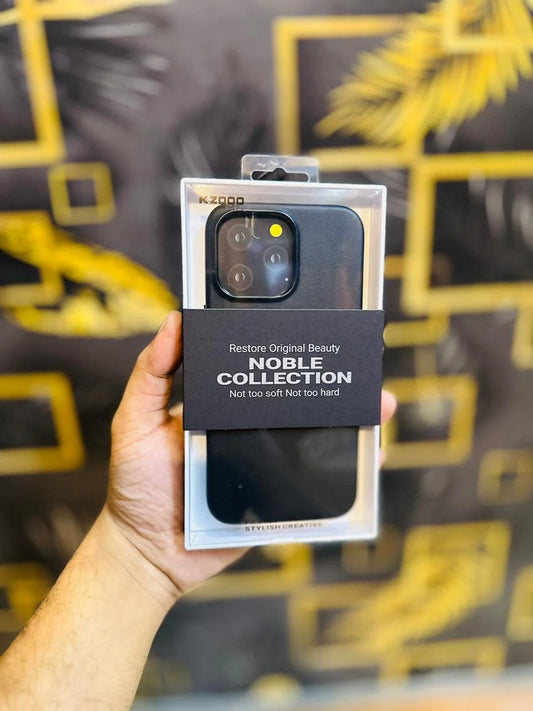 Kzdoo Black Leather Noble-Iphone Series