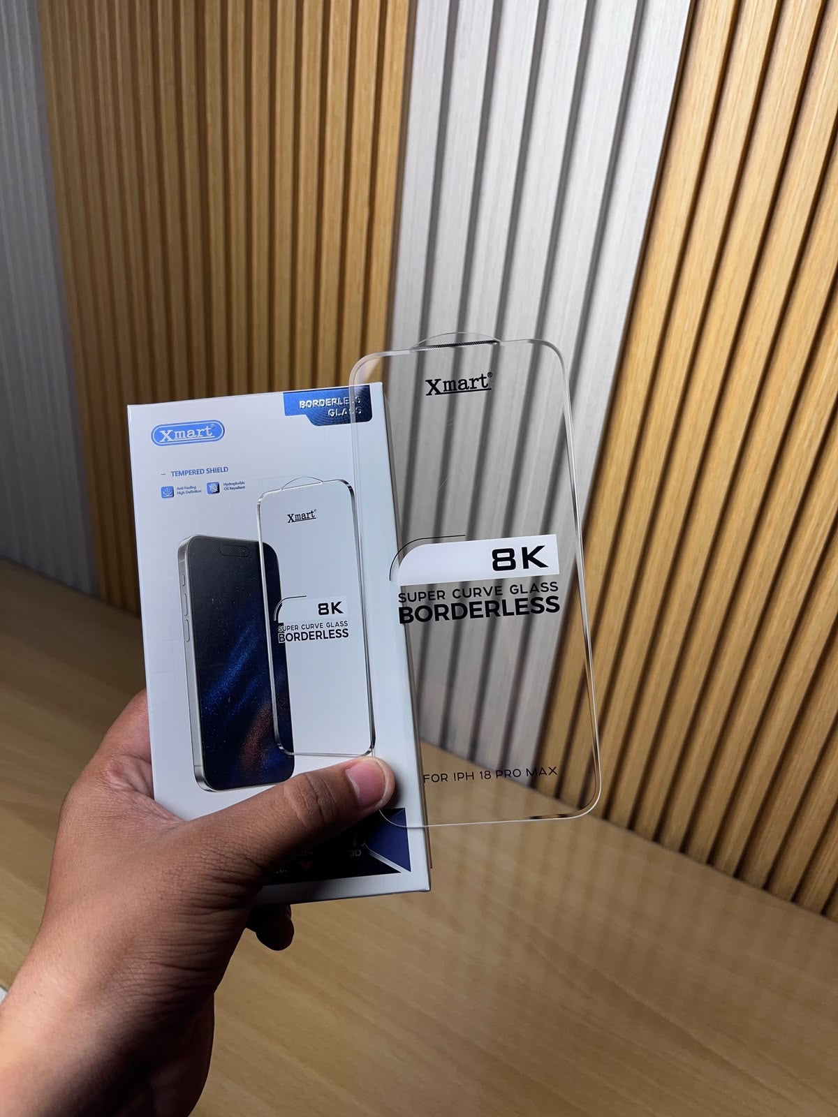Xmart 8K Borderless Clear HD Glass-18 Series