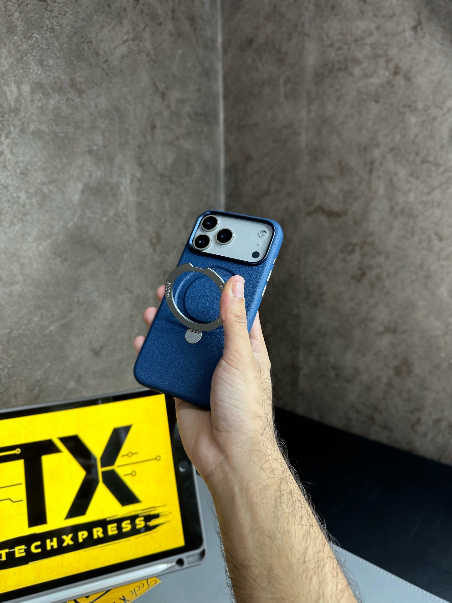 X Level Leather Cases With Stand-17 Series