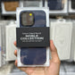 Kzdoo Blue Titanium Leather Noble-Iphone Series