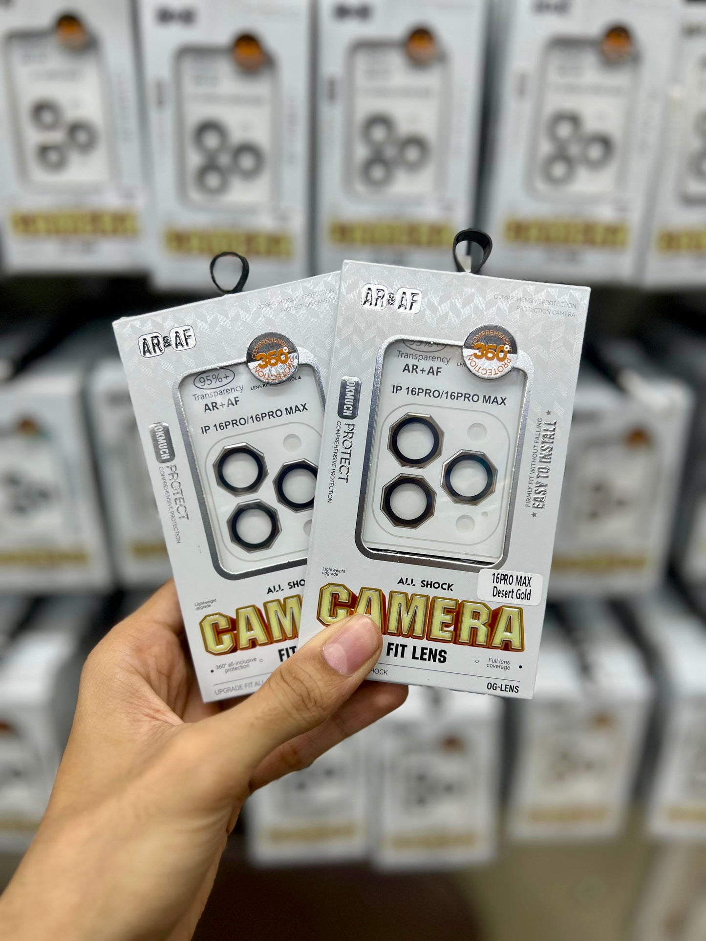 Hexagon Premium Camera Rings