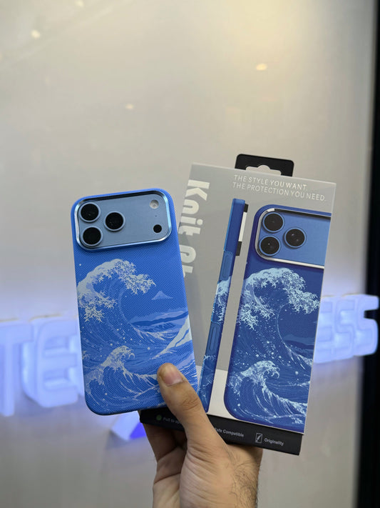 Knit Pitaka Glacier Sea Waves Case-18 Series