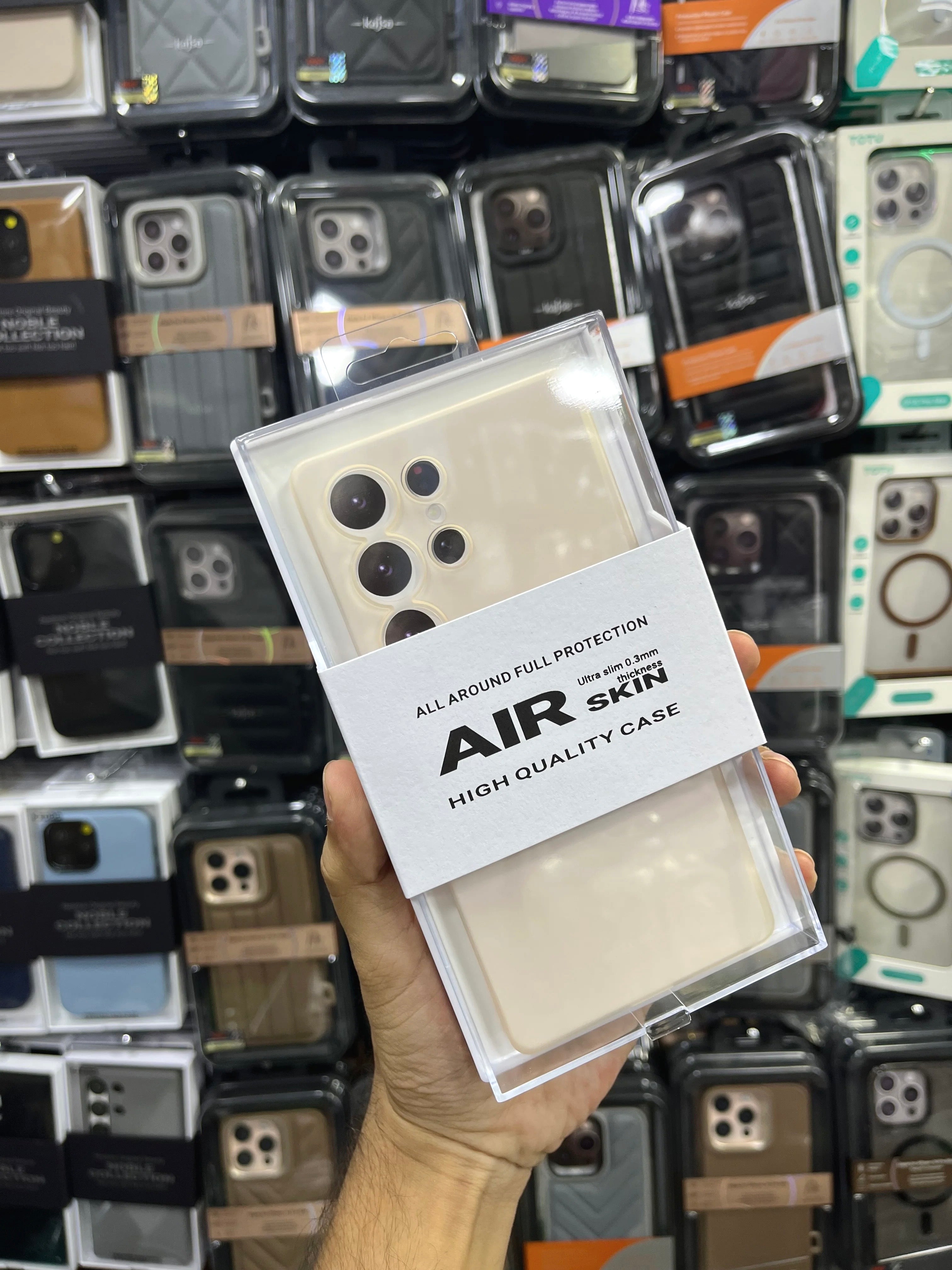 Kzdoo Air Skin Desert Titanium S25 Ultra