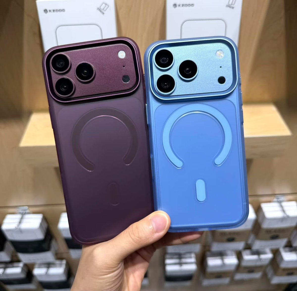 Kzdoo Matt Guard Magsafe Cases-18 Series